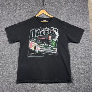 NASCAR Dale Earnhardt Jr 88 Energy Graphic T-Shirt Mens XL Black Short Sleeve